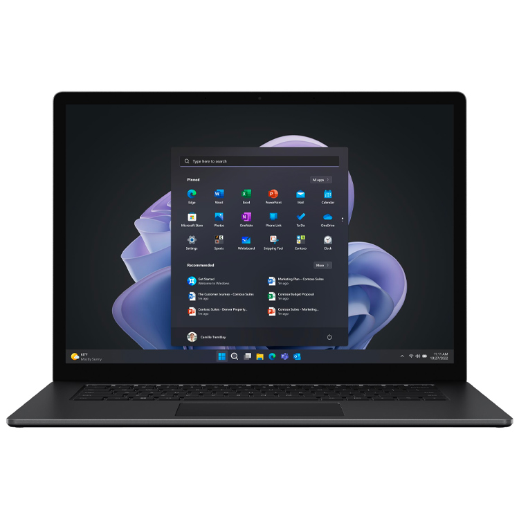 خرید لپ تاپ  Microsoft  Surface Laptop 5  - نمایشگر لمسی ۱۳٫5 اینچی - 512 گیگابایت - رم ۱۶GB - پردازنده Intel Core i۷ - مشکی