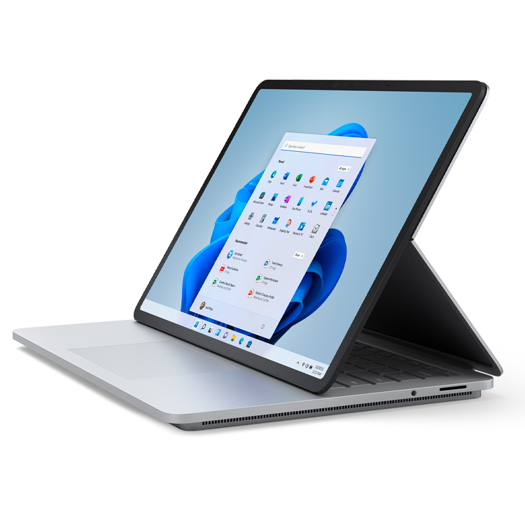 خرید لپ تاپ Microsoft Surface Studio - نمایشگر لمسی 14.4 اینچی - 512 گیگابایت - رم ۱۶GB - پردازنده Intel Core i7 -  کارت گرافیک RTX 3050 TI - پلاتینومی