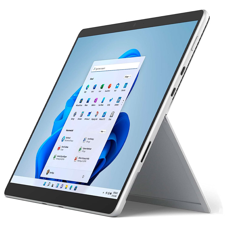 خرید سرفیس پرو 8 - حافظه 256 گیگابایت - رم 16GB - پردازنده Intel Core i7 - نقره‌ای