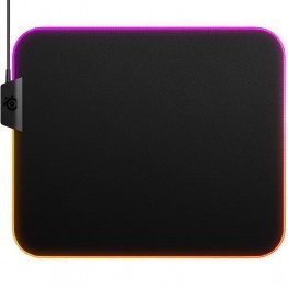 SteelSeries QcK Prism RGB Gaming Mouse Pad - Medium