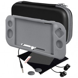 Blackfire Gamer Essentials Accessories Kit for Nintendo Switch Lite - Grey