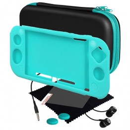 Blackfire Gamer Essentials Accessories Kit for Nintendo Switch Lite - Turquoise