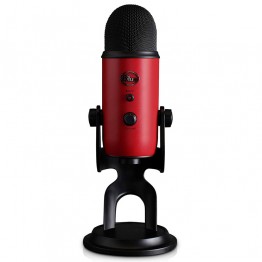 Blue Yeti Microphone - Satin Red