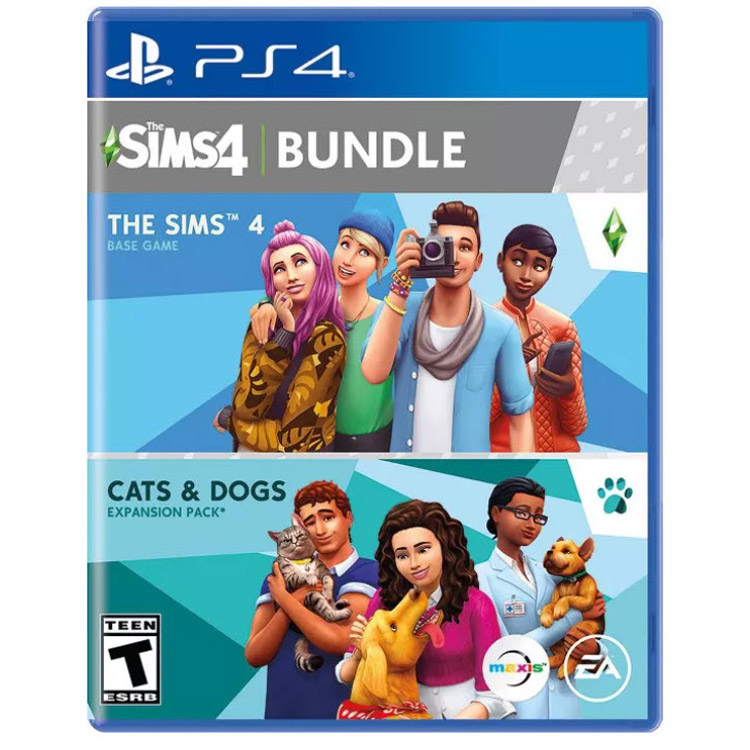 خرید بازی The Sims 4 باندل Cats and Dogs برای PS4