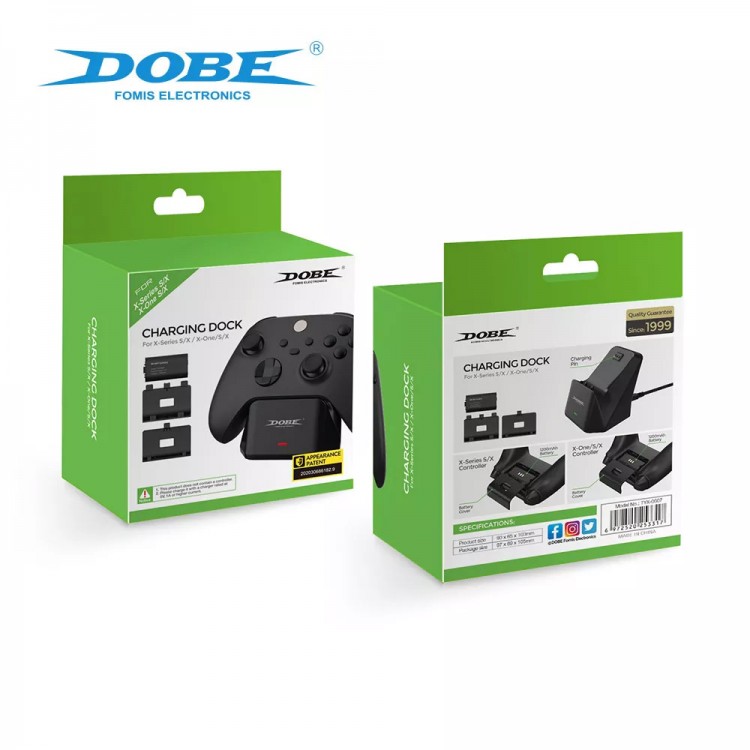 خرید پایه شارژر Dobe به همراه باتری قابل شارژ برای ایکس باکس