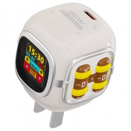 Divoom Dipow-35W Fast Charger - Beige White