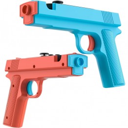 Dobe Game Gun for N-S 2 Joy-Pad - Red/Blue