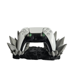 خرید پایه گیم پد روسان - طرح کریستال خاکستری