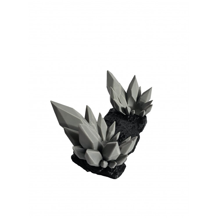 خرید پایه گیم پد روسان - طرح کریستال خاکستری