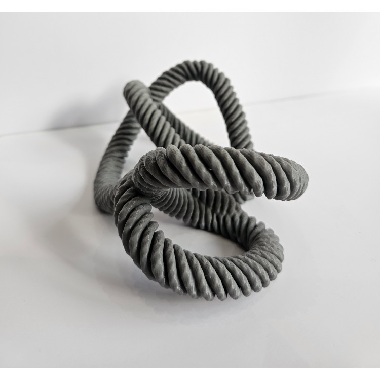 خرید پایه گیم پد روسان - طرح طناب خاکستری