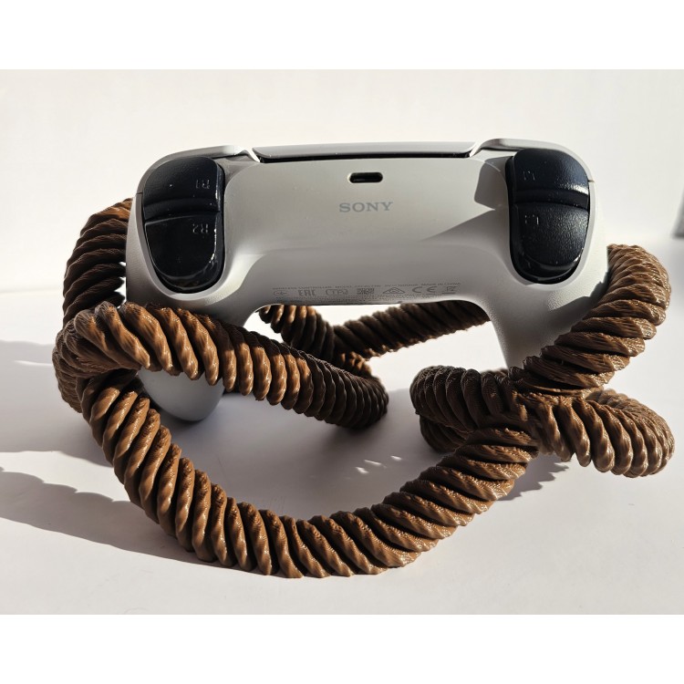 خرید پایه گیم پد روسان - طرح طناب قهوه‌ای