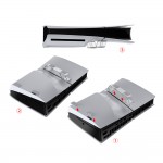 خرید پایه افقی Dobe برای PS5 اسلیم - سیاه شفاف