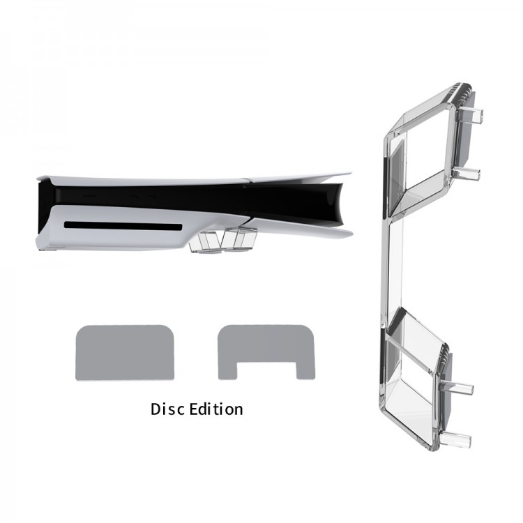 خرید پایه افقی Dobe برای PS5 اسلیم - شفاف