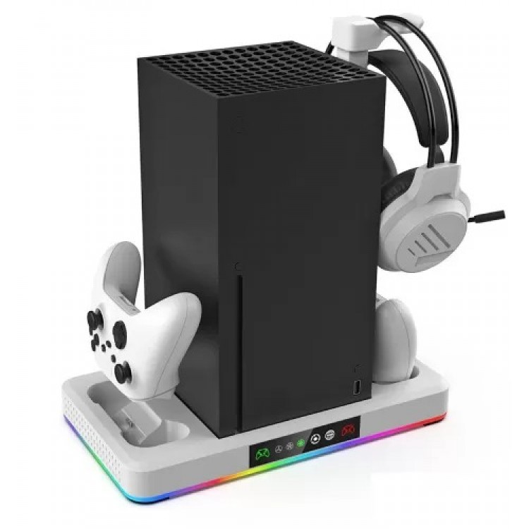 خرید پایه شارژر و خنک کننده Dobe برای XBOX - سفید