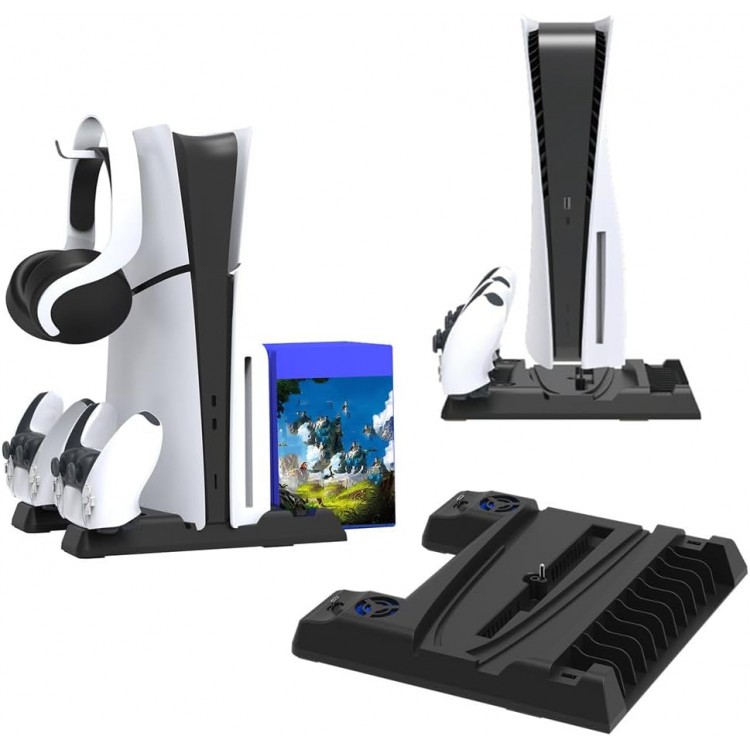 خرید پایه شارژر و خنک‌کننده Dobe برای پلی استیشن