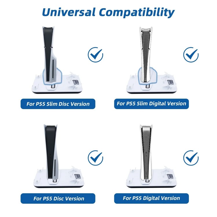 خرید پایه همه کاره Dobe برای PS5 و PS5 اسلیم