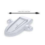 خرید پایه چندکاره Dobe مخصوص پلی استیشن 5 اسلیم - سفید