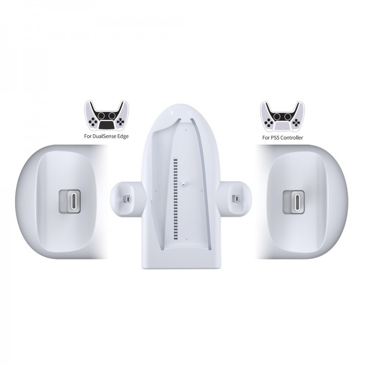 خرید پایه چندکاره Dobe مخصوص پلی استیشن 5 اسلیم - سفید