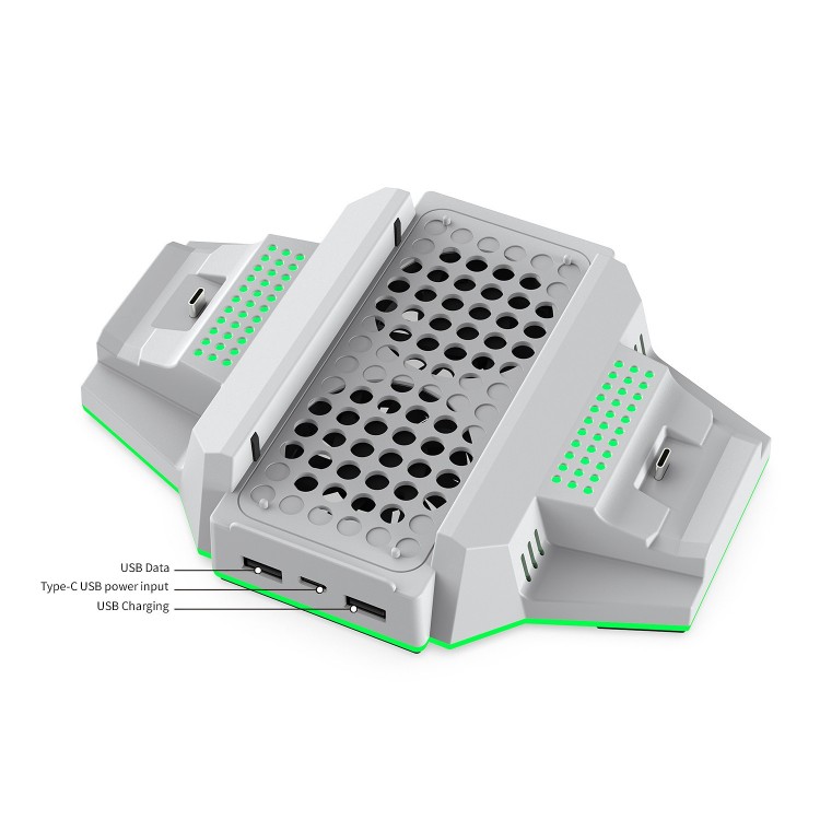 خرید پایه چندکاره DOBE RGB LED برای XBOX Series S - سفید خرید پایه چندکاره DOBE RGB LED برای XBOX Series S - سفید
