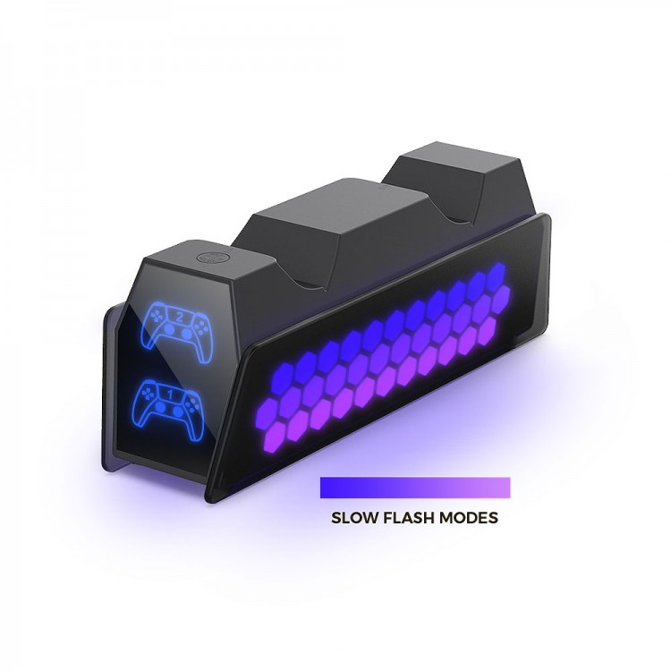 خرید پایه شارژر Dobe RGB مخصوص PS5