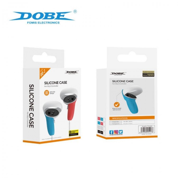 خرید کاور سیلیکونی Dobe برای کنترلر اکولوس کوئست 2 - سفید