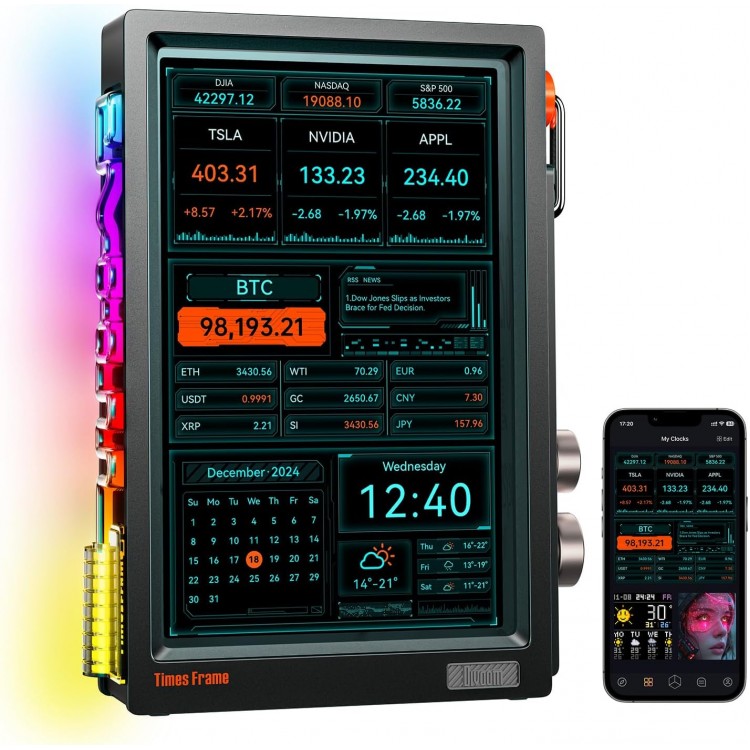 خرید قاب دیجیتال Divoom Times Frame - سیاه