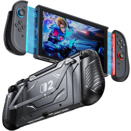 FYOUNG Dockable Case for Nintendo Switch 2 - Black