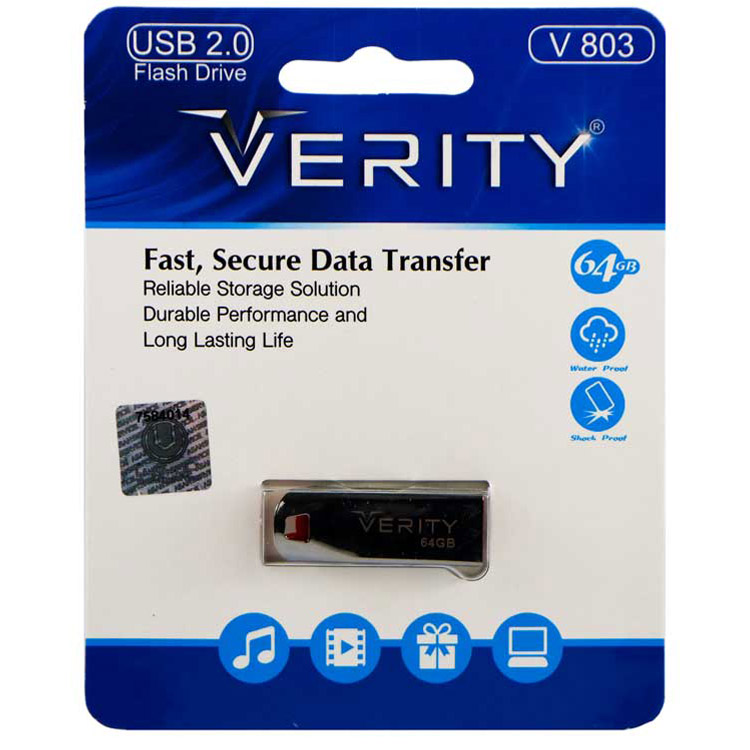 خرید فلش مموری  Verity V803 USB2.0 - 8GB