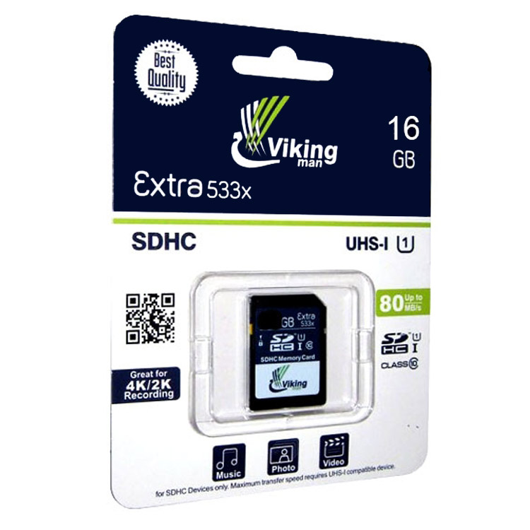 Viking man Extra 533x SD Card - 16GB دیگر کالاها