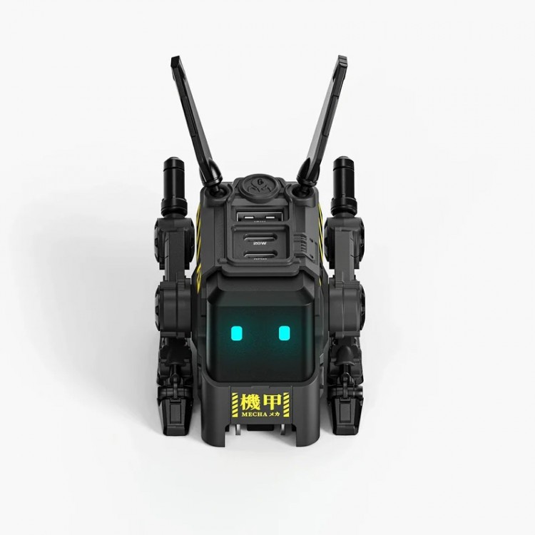 خرید شارژر GravaStar Alpha65 - دارای دو شاخه و سه شاخه - خاکستری زغالی