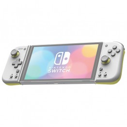 Hori Split Pad Compact for Nintendo Switch - Light Grey & Yellow