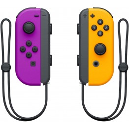 Nintendo Switch Joy-Con Controller Pair - Neon Purple/Neon Orange