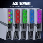 خرید فن JYS RGB برای PS5 پرو و اسلیم - طرح Retro