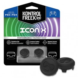 KontrolFreek Icon X Performance Thumbsticks for PlayStation - Black