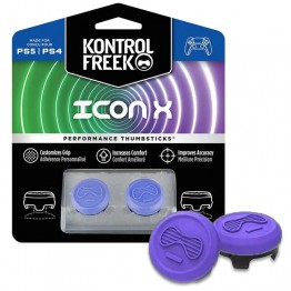KontrolFreek Icon X Performance Thumbsticks for PlayStation - Purple