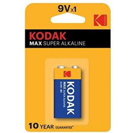 Kodak 9V Max Super Alkaline Battery