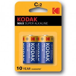 Kodak C Max Super Alkaline Battery x2