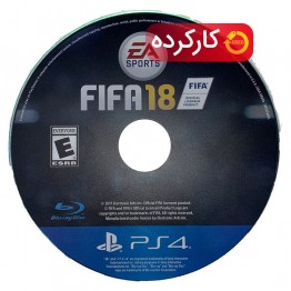 FIFA 18- PS4 - کارکرده بدون قاب