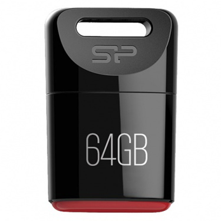 خرید فلش مموری SP Touch T06  - ظرفیت 64 گیگابایت - سیاه
