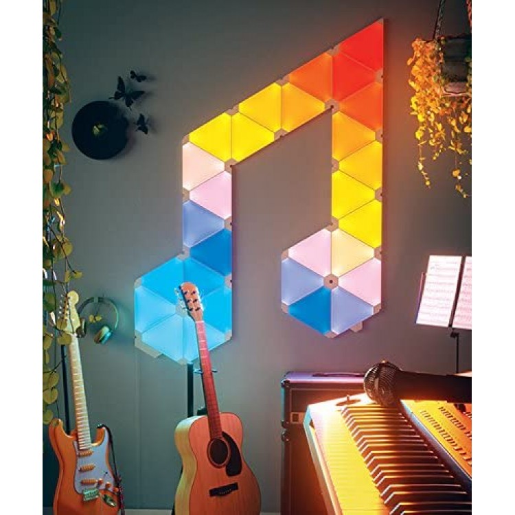 خرید پنل روشنایی هوشمند Nanoleaf - پک موسیقی Aurora Rhythm شامل 15 قطعه