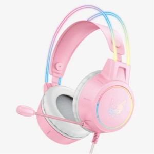 Onikuma X15 Pro Gaming Headset - Pink