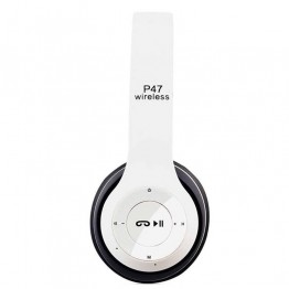 P47 Wireless Headphone - White