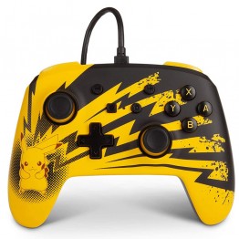 خرید کنترلر PowerA Enhanced  نینتندو سوییچ - طرح Lightning Pikachu