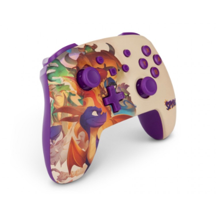 خرید کنترلر بی‌سیم PowerA Enhanced برای نینتندو سوییچ - طرح بازی Spyro
