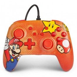 خرید کنترلر PowerA Enhanced  نینتندو سوییچ - طرح Super Mario Vintage