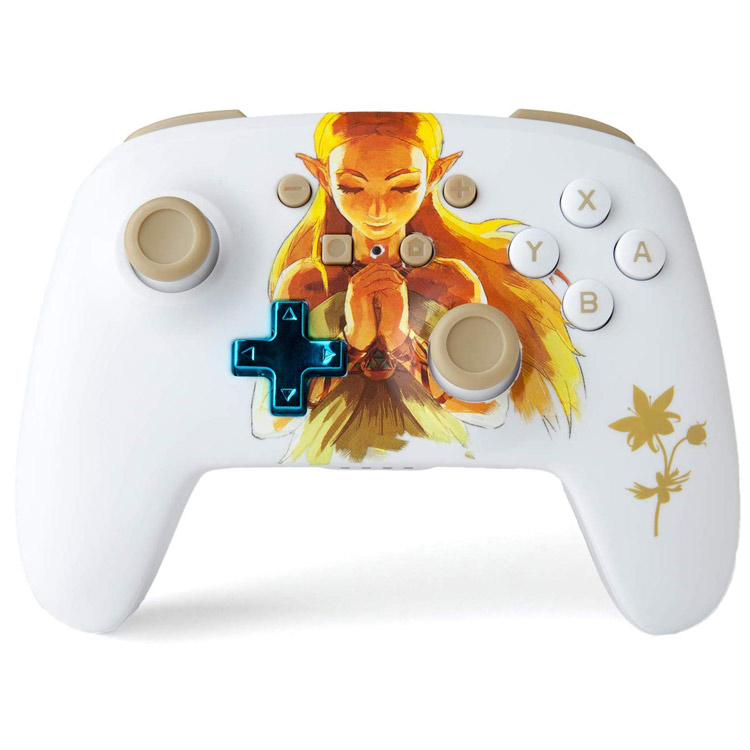 خرید کنترلر بی‌سیم PowerA Enhanced برای نینتندو سوییچ - طرح Princess Zelda