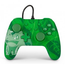 PowerA Nintendo Switch Wired Controller - Green Bulbasaur Edition