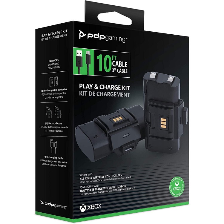 PDP Play and Charge Kit for XBOX