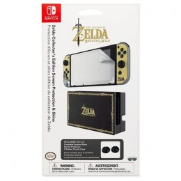 PDP Zelda's Collector Edition Screen Protection and Skins for Nintendo Switch