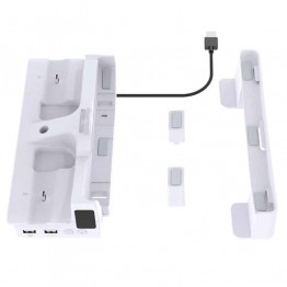 PGTECH RGB Horizontal Console Bracket for PS5 Slim